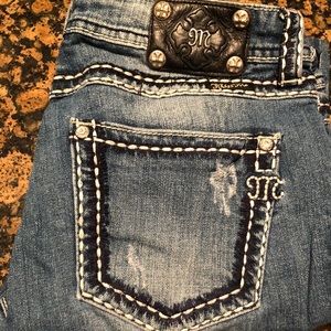 Miss me jeans size 30 Capri